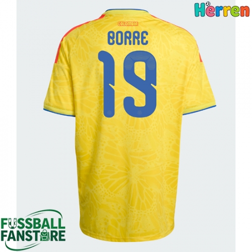 Kolumbien Rafael Santos Borre #19 Replik Heimtrikot WM 2026 Kurzarm